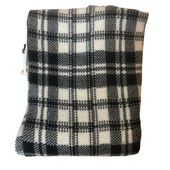 TIMBERLAND Plaid Flat Knit Scarf NWT - Picture 10 of 12